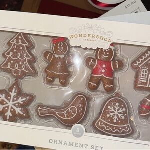 Wondershop Gingerbread Ornaments - Set of 3 boxes